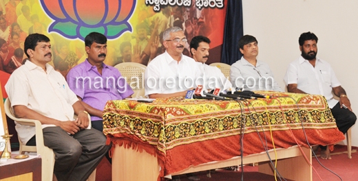 bjp press meet..